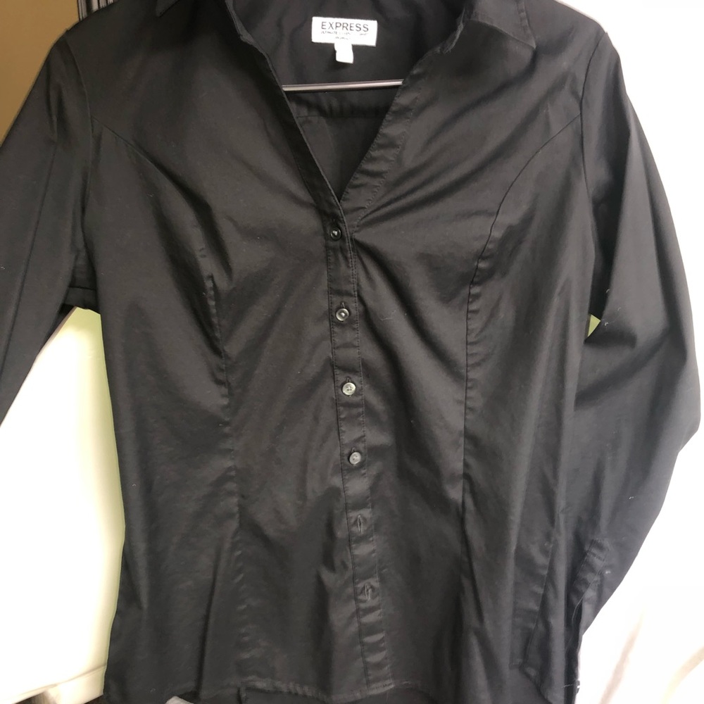 Express Long Sleeve Button Down
